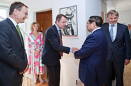 PM visits family of late Swedish PM Olof Palme